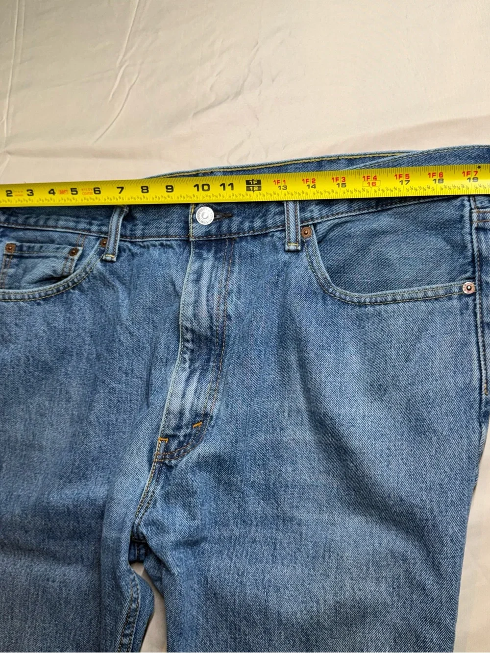 Levi’s 505 Regular Fit Jeans Men’s 40x34 Medium Wash 100% Cotton